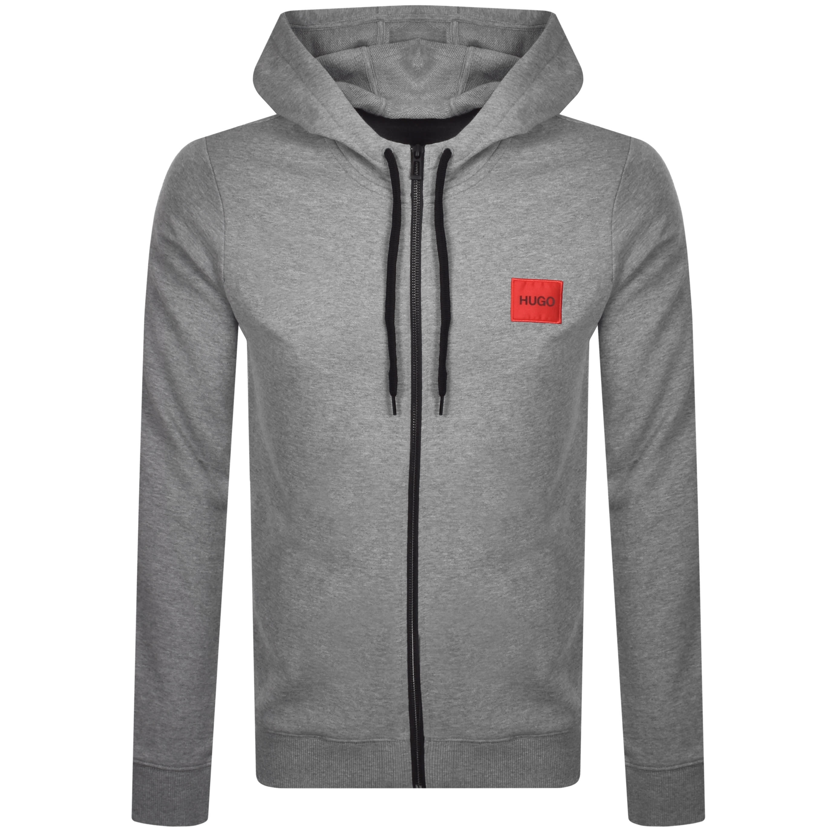 Alternative Image for ProductHUGO Daple212 Hoodie Grey1